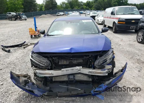 2021 Honda Accord Sport Se из США, поврежденный, VIN 1HGCV1F4XMA071982